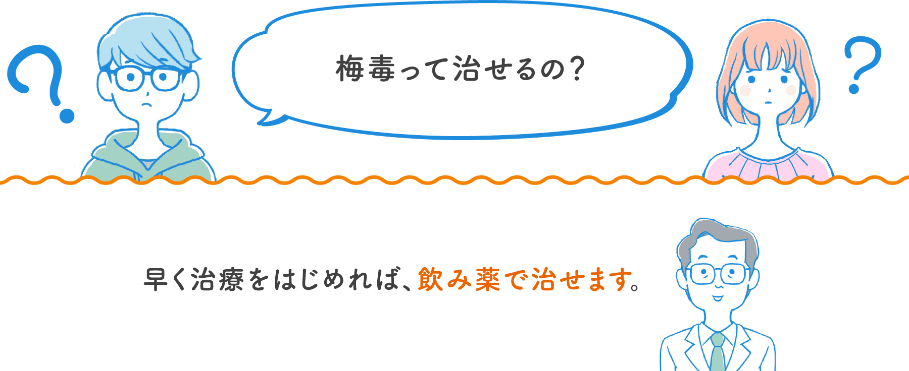 梅毒って治せるの？